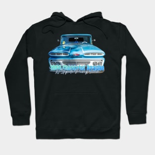 1960 Chevrolet Apache 10 Stepside Pickup Truck Hoodie